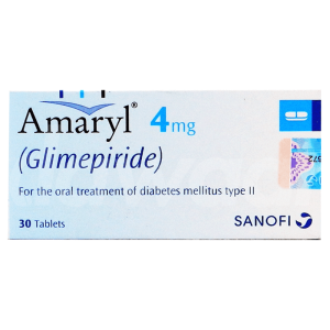 Amaryl 4mg tablet