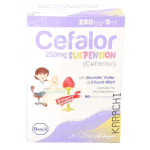 Cefalor 250mg 5ml suspension