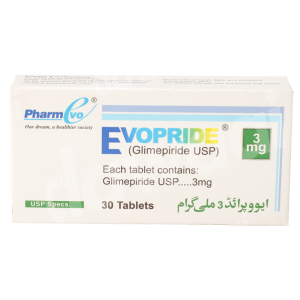 Evopride 3mg tablet