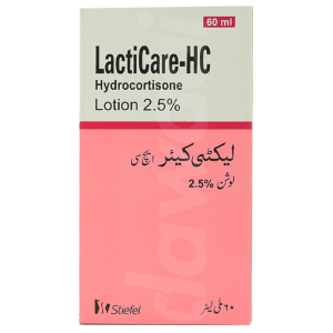 Lacticare-HC (Hydrocortisone USP) 2.5% lotion