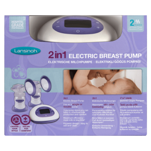 Lansinoh 2 In 1 Electric Breast Pump 1 Set Pack Pcs