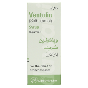 Ventolin (Salbutamol) 120ml 2mg syrup